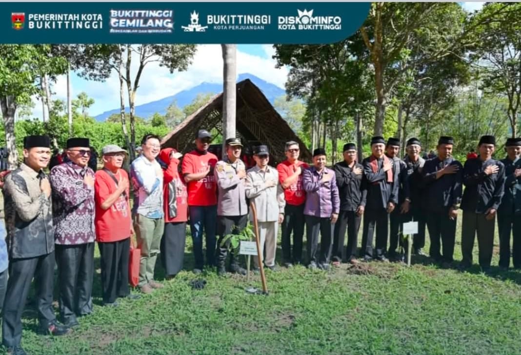 Peringati 100 Tahun Jam Gadang, 1.000 Pohon Ditanam di Tabiang Barasok