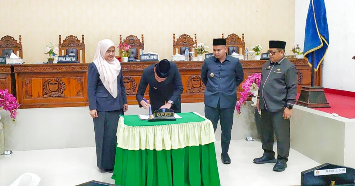 DPRD Sawahlunto Sepakati Ranperda Pertanggungjawaban APBD 2025 Menjadi Perda, Pemko Diminta Tindak Lanjuti Sejumlah Catatan