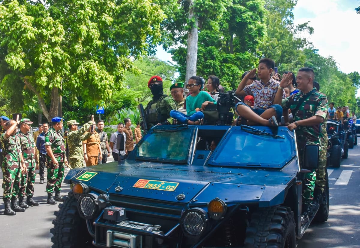 Joy Ride Kopassus Tandai Penguatan Keamanan Mandalika