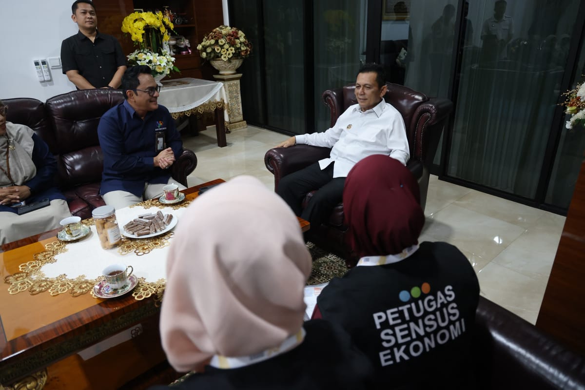 Gubernur Kepri Responden Perdana Pelaksanaan Sensus Ekonomi 2026 di Kepulauan Riau