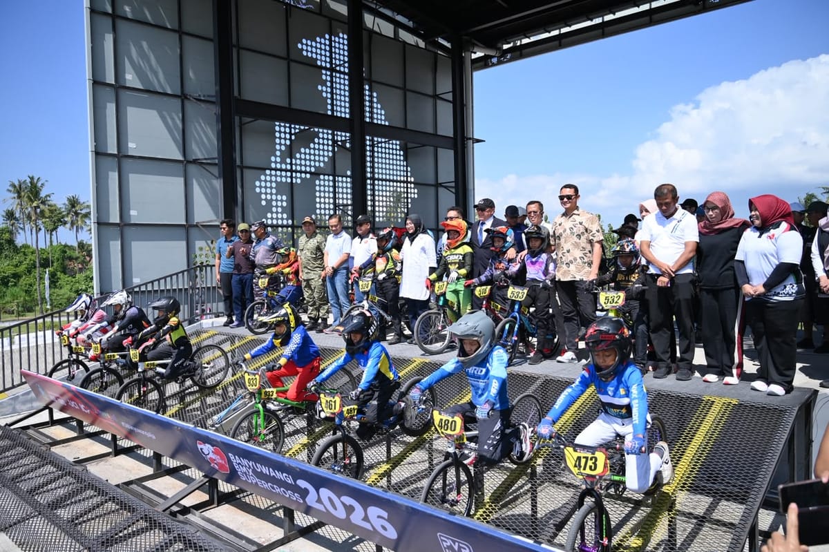 Sirkuit BMX Banyuwangi Bawa Berkah Bagi Ekonomi Warga