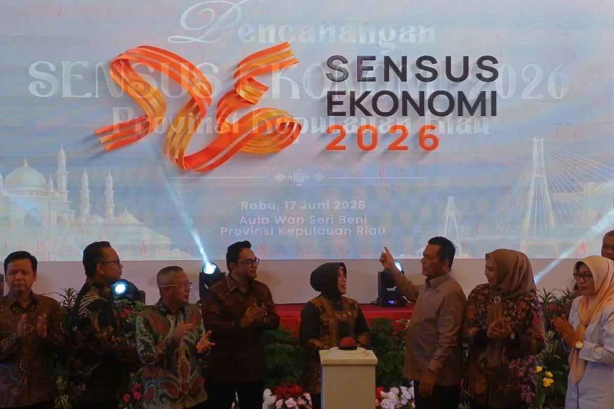 Kepala BPS RI: Pencanangan Sensus Ekonomi 2026 di Kepri Sebagai Permata Biru di Gerbang Utara Indonesia