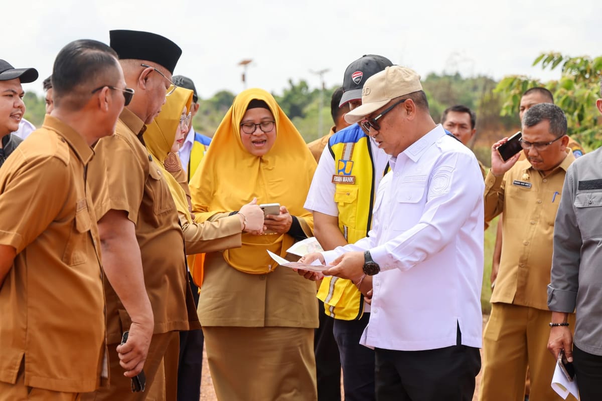 Wakil Gubernur Kepri Tinjau Lokasi Sekolah Rakyat di Dompak