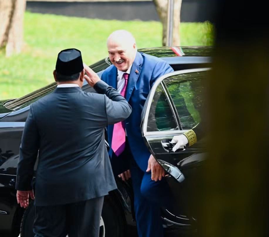 Presiden Prabowo Sambut Kunjungan Kenegaraan Presiden Belarus Aleksandr Lukashenko di Istana Merdeka