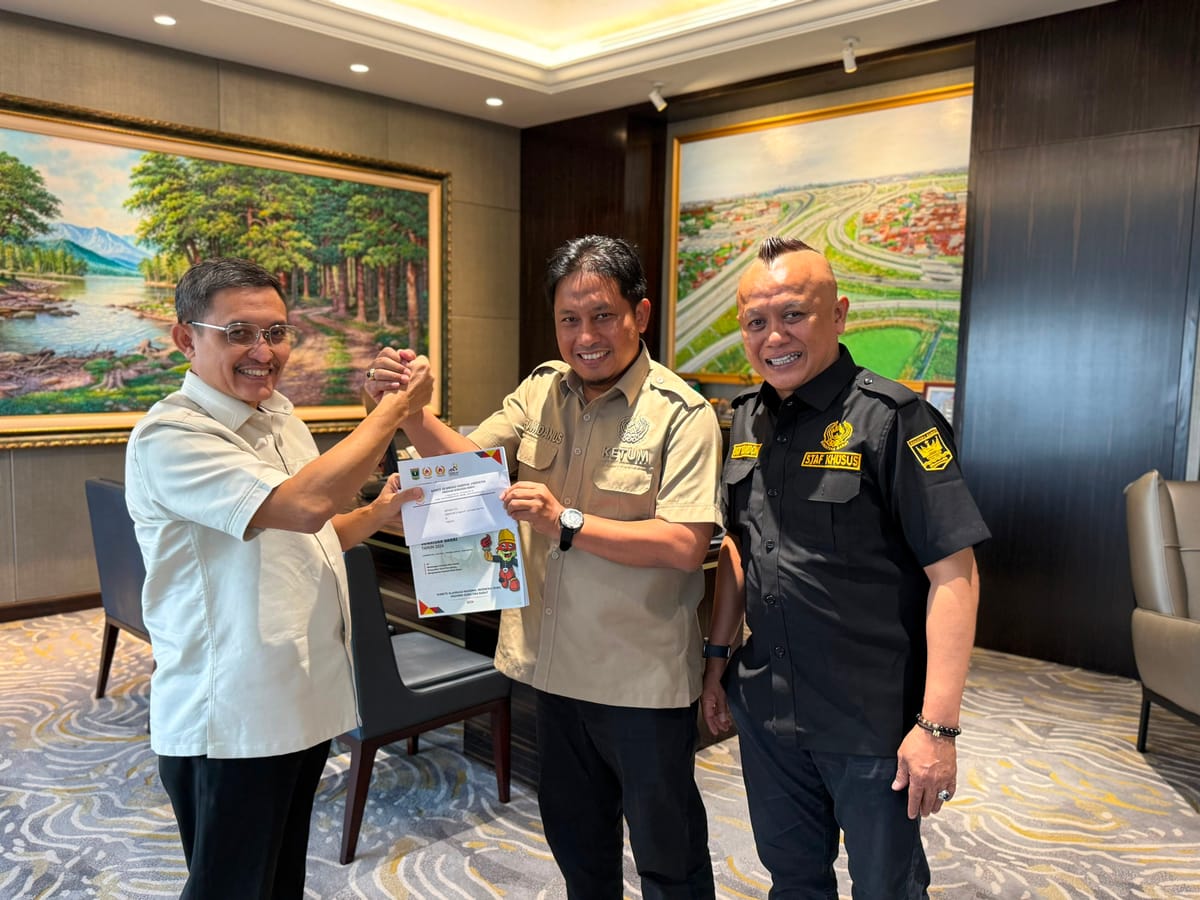 KONI Sumbar Jajaki Kerjasama Sponsorship dengan PT Hutama Karya