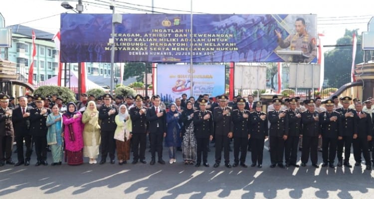 Momentum Hari Bhayangkara Menjadi Ajang Mempererat Sinergi Polri Dengan Elemen  Seluruh Masyarakat