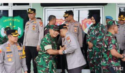 Kunjungan Silaturahmi Kapolres Jakarta Selatan ke Kodim Perkokoh Sinergitas TNI-Polri