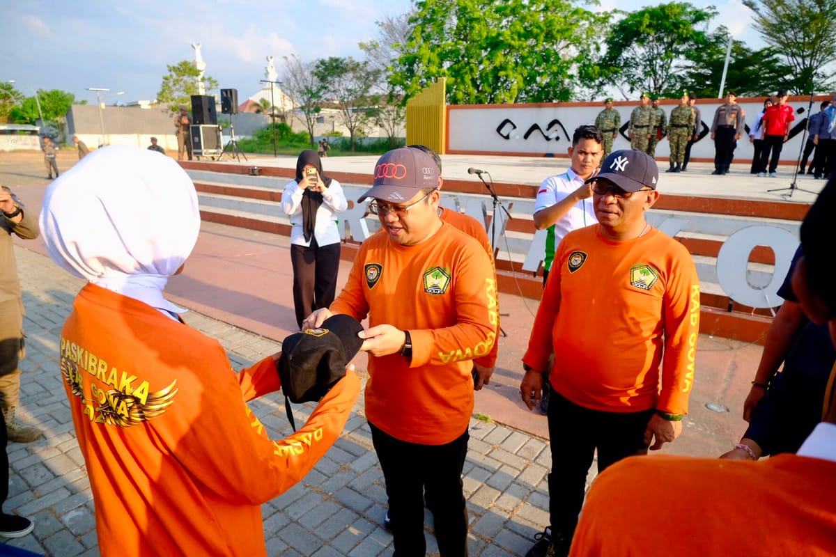 Wakil Bupati Gowa Buka Diklat Paskibraka 2026, Fokus pada Karakter dan Stamina