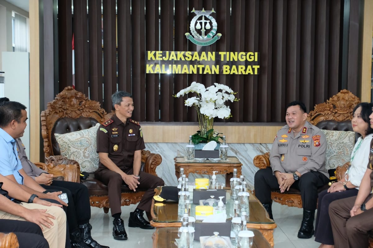 Kapolda Kalbar Gandeng Kejati, Perkuat Barisan Hadapi Narkoba, Korupsi, dan Kejahatan Perbatasan