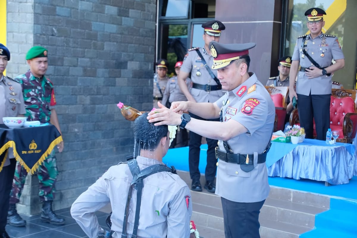 Wakapolda kalbar tegaskan Pendidikan Pembentukan Bintara Polri harus bebas kekerasan