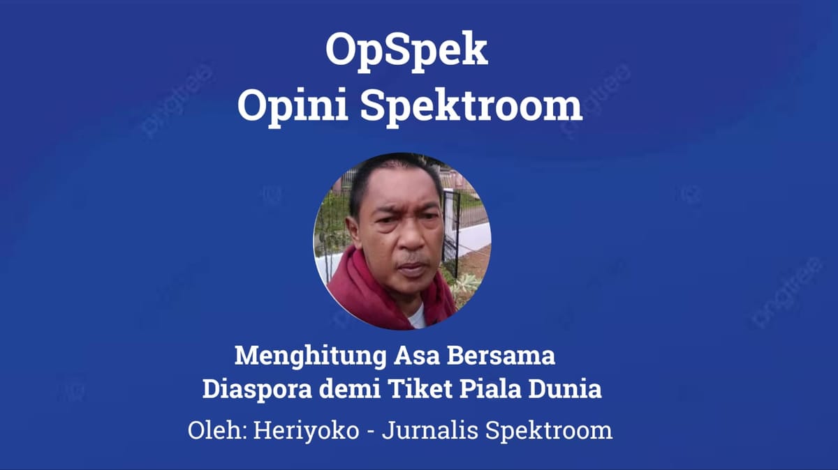 Menghitung Asa Bersama Diaspora demi Tiket Piala Dunia