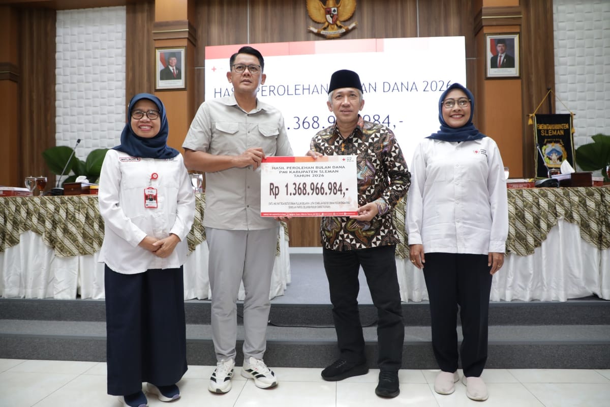 Wabup Sleman: Dana PMI Harus Kembali ke Masyarakat Melalui Layanan Kemanusiaan