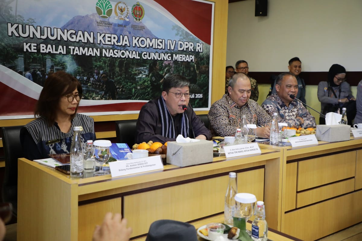 Komisi IV DPR RI Tinjau Pengelolaan TNGM, Harda Dorong Penguatan Sinergi Pusat dan Daerah
