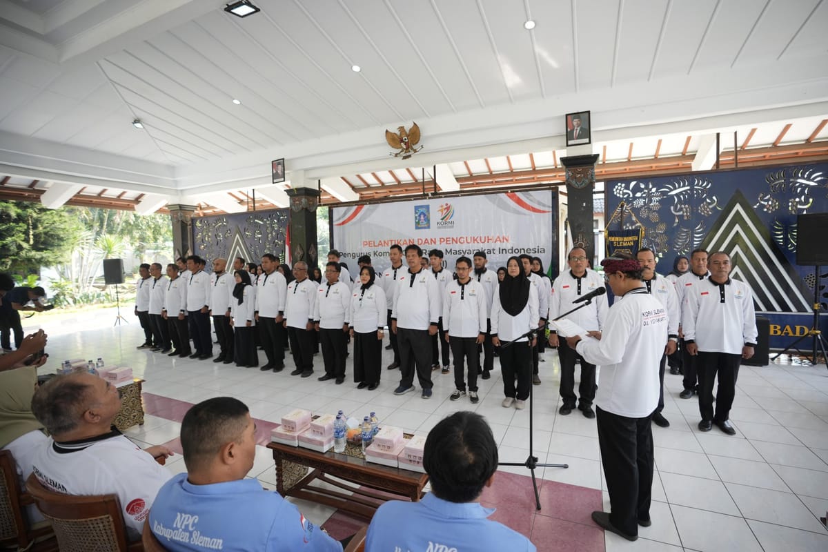 Wabup Sleman Dorong KORMI Perkuat Budaya Olahraga Rekreasi di Masyarakat