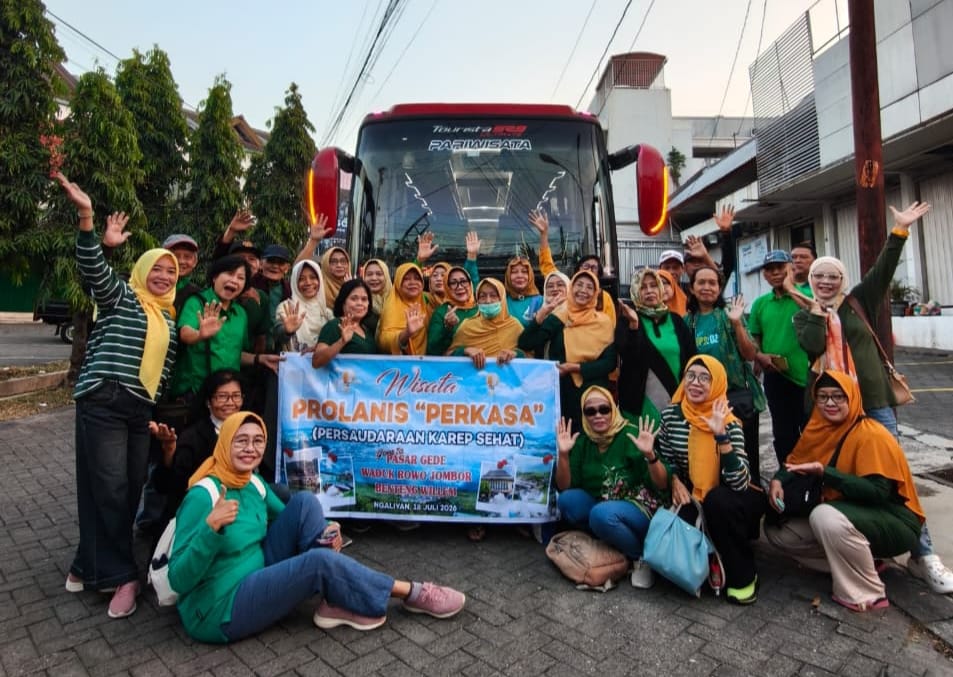 Menjaga Sehat dengan Persaudaraan, Lansia Prolanis Perkasa Menikmati Wisata Bersama