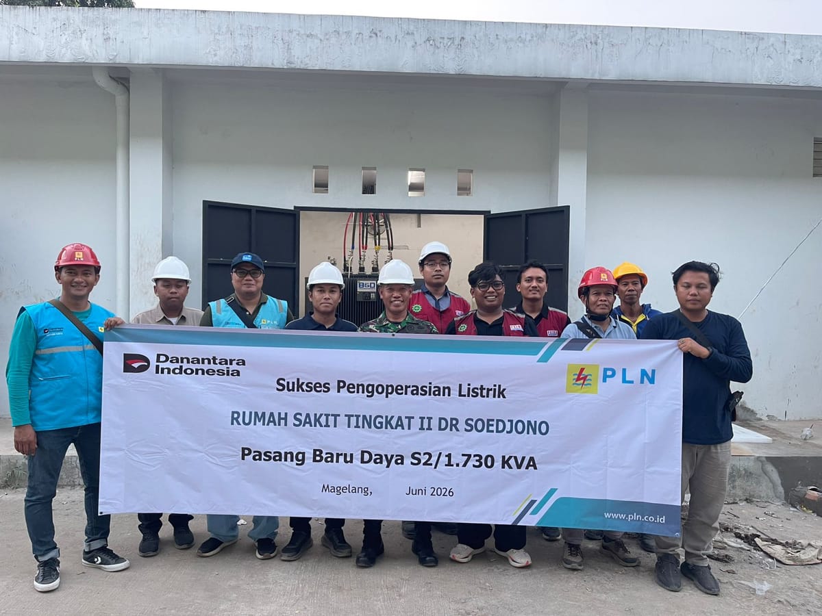 PLN Tambah Daya Listrik RST dr Soedjono, Perkuat Layanan Kesehatan di Magelang