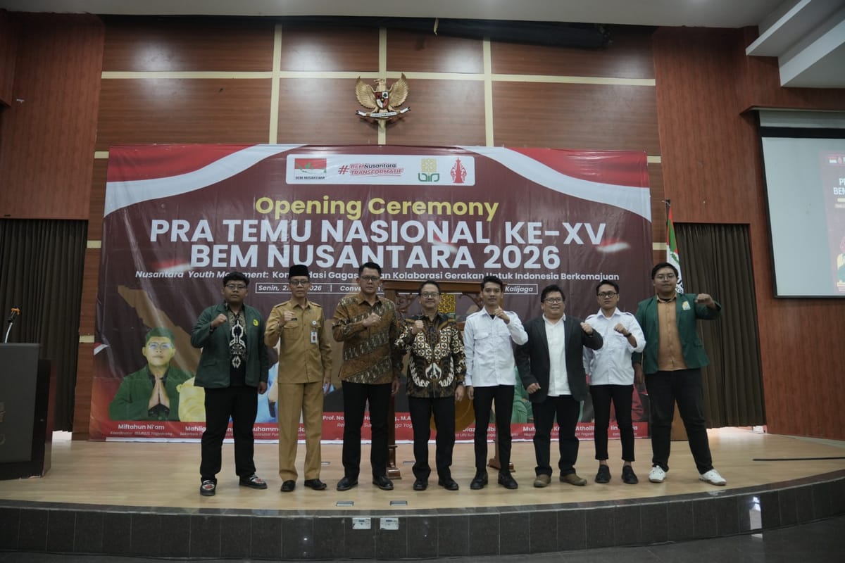 Wabup Sleman Buka Pra Temu Nasional XV BEM Nusantara 2026