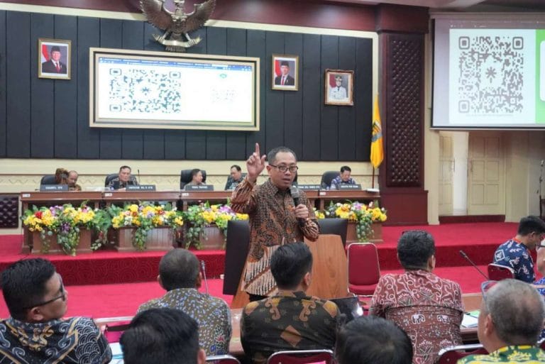 Pemprov Lampung Gelar Rakortek Program Kerja Sama Pemerintah Daerah, Untuk Tingkatkan Layanan Publik