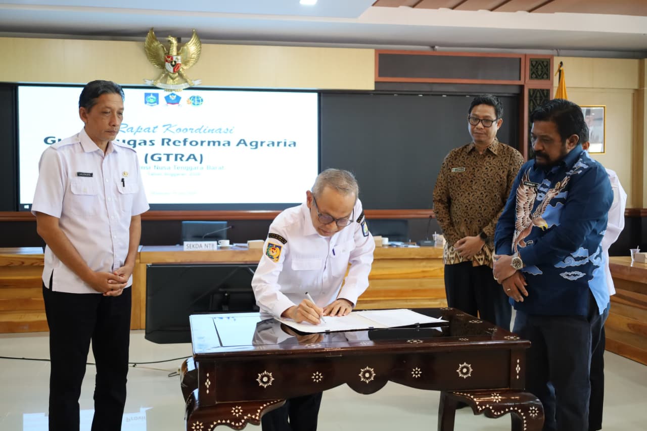 Pemprov NTB Targetkan Kepastian Hukum dan Akses Keadilan Tanah bagi Masyarakat