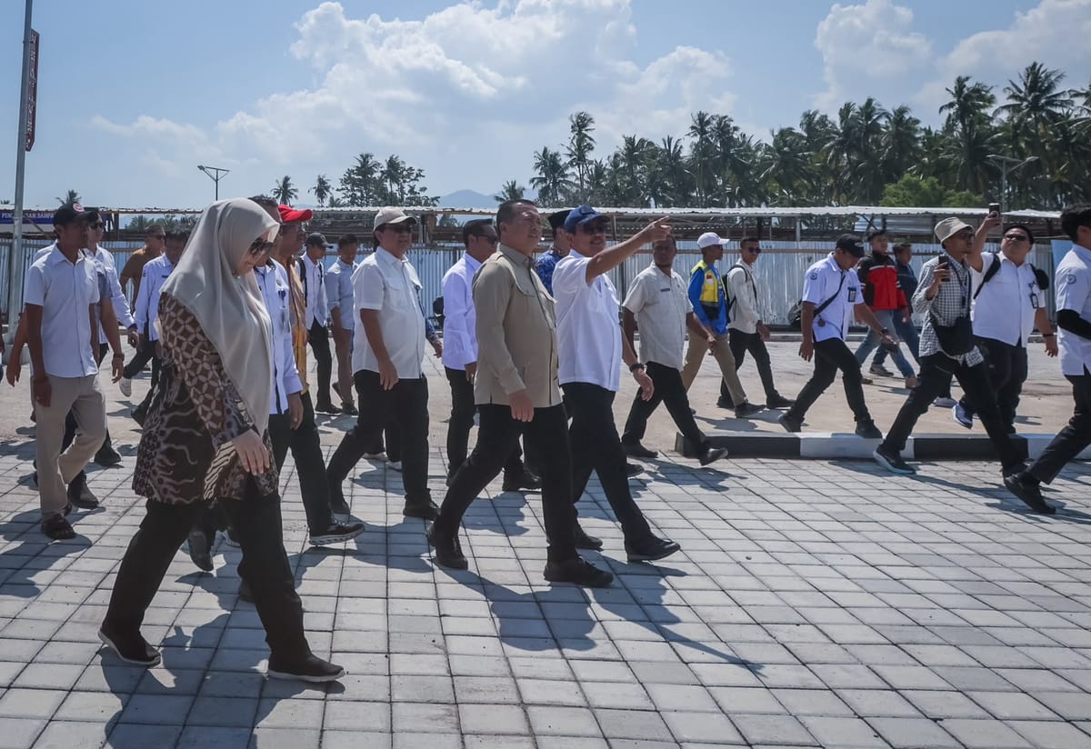 Menteri Trenggono dan Gubernur NTB  Siapkan KNMP Bintaro sebagai Percontohan Nasional