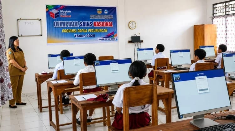 Kompetisi OSN Tingkat Sekolah Dasar Di Gelar Di Pegunungan Bintang