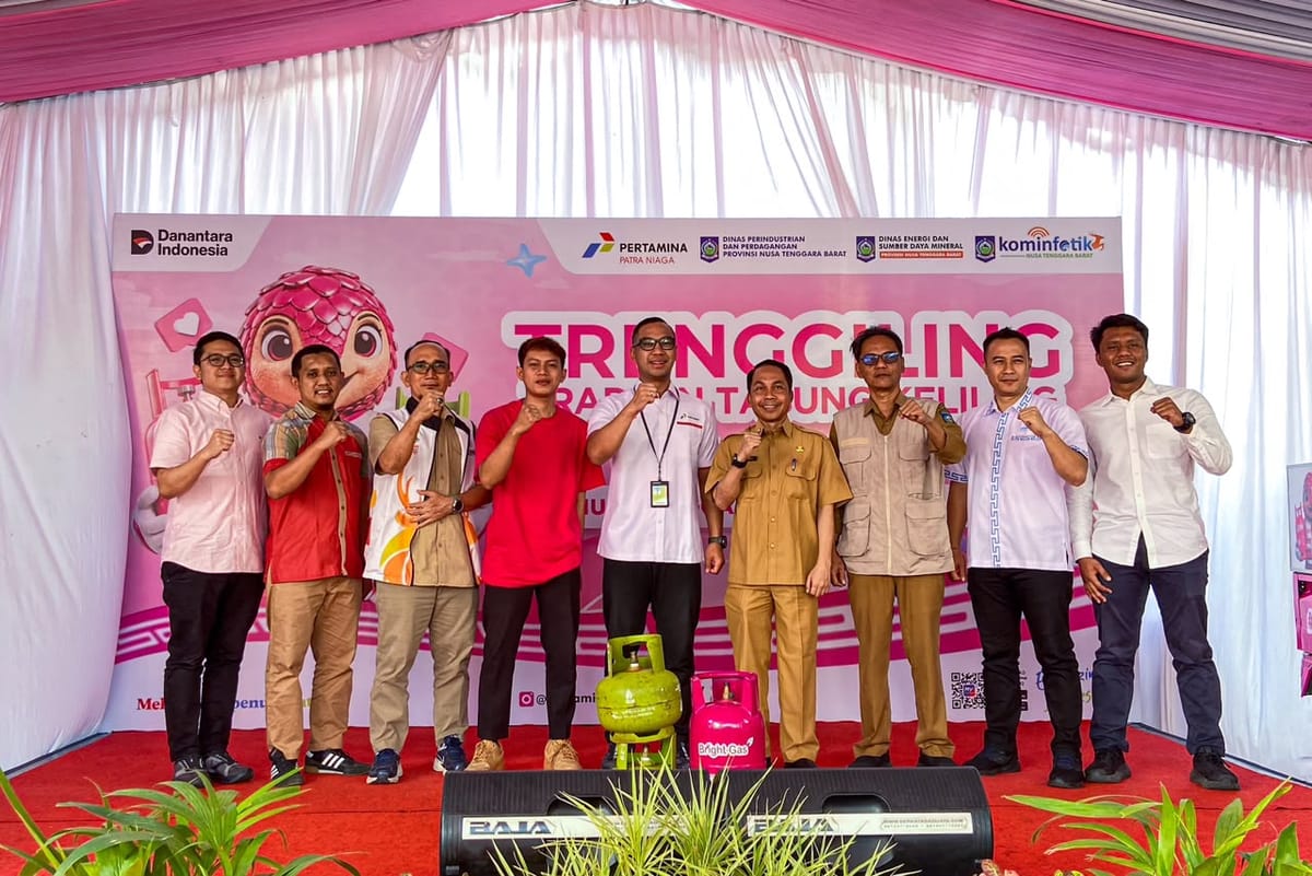 Program Trenggiling Pertamina NTB Dorong Peralihan ke Bright Gas dan Tepat Sasaran LPG Subsidi
