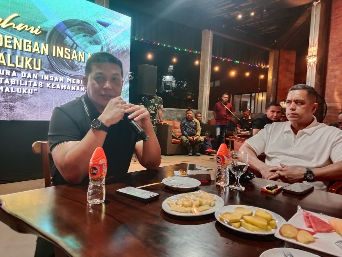 Pangdam XV/Pattimura Gandeng Media Kawal Pembenahan Sektor Kelautan Maluku