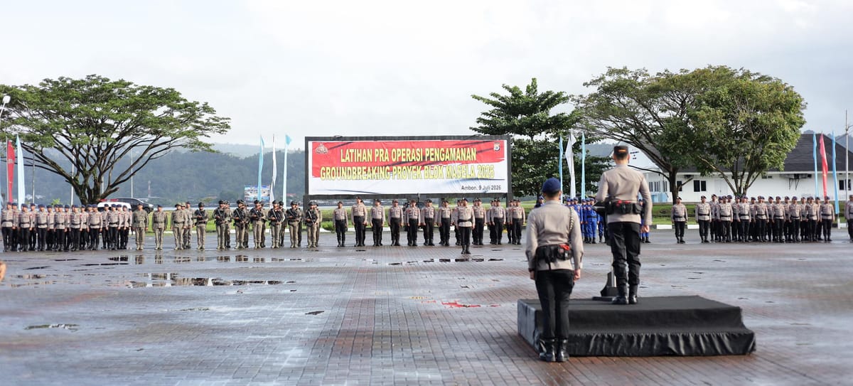 Kapolda Maluku Matangkan Pengamanan Groundbreaking Blok Masela