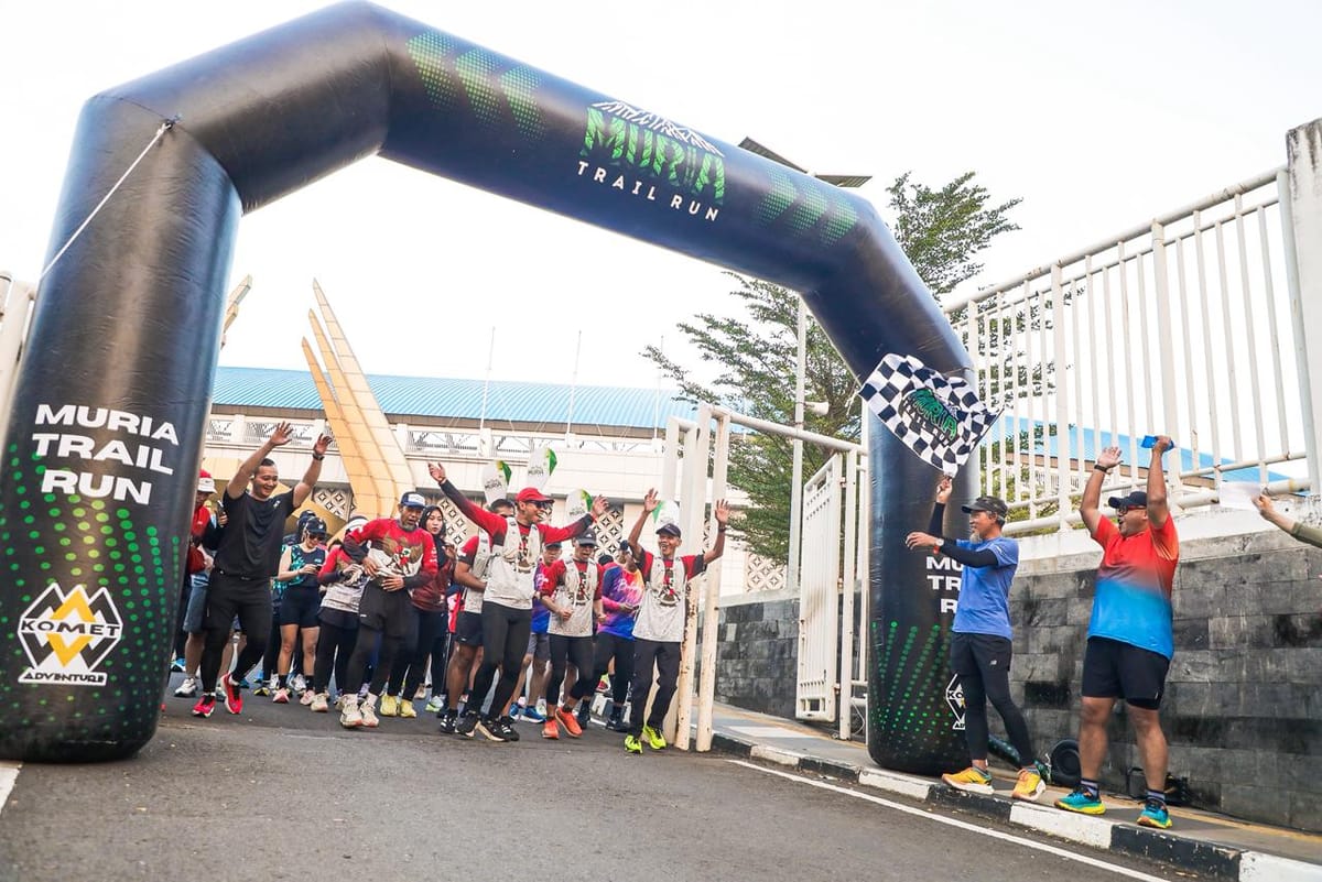 Sebanyak 100 peserta Mengikuti Ajang Promosi Muria Trail Run 2026, yang dibuka Sekda Jateng Sumarno