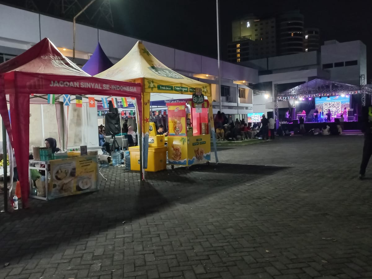 Debar dan Nobar Piala Dunia RRI Semarang Berdayakan UMKM Lokal
