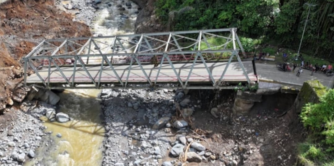 Penanganan Permanen Jembatan Enang Enang Aceh  Dipercepat Fungsional Digunakan Secara Terbatas