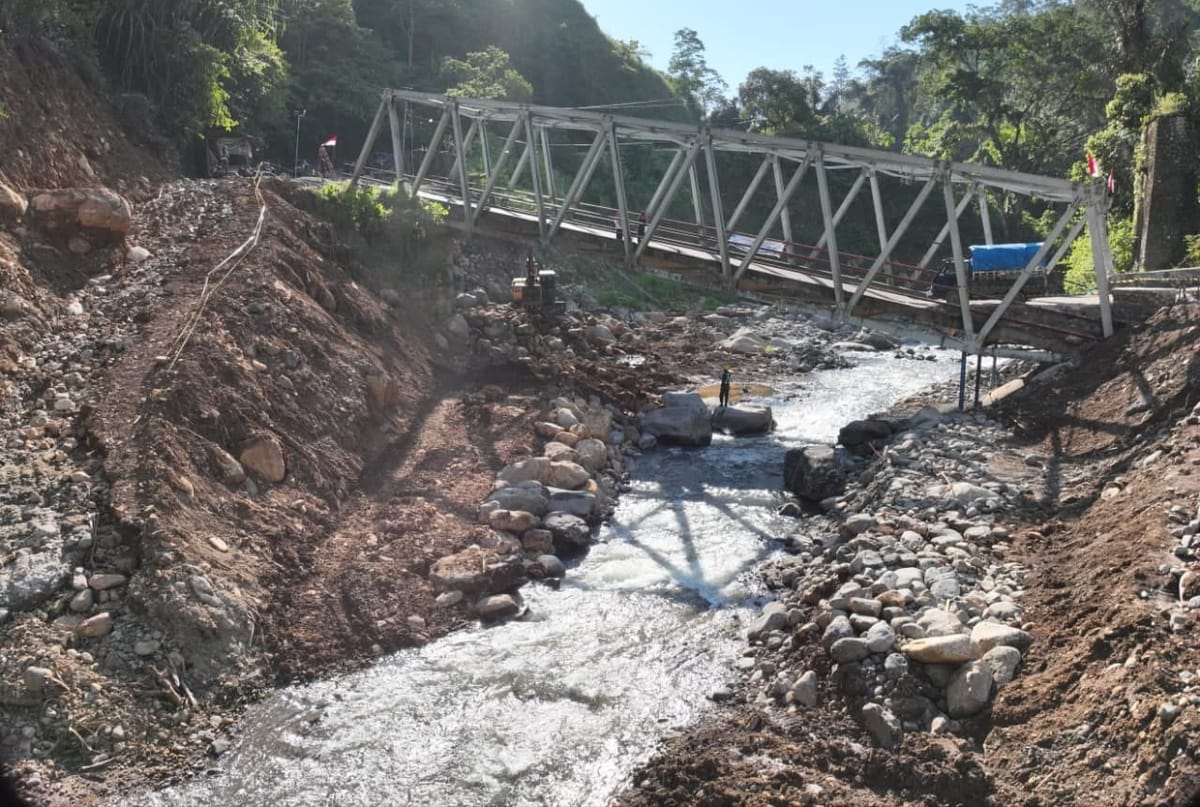 Jembatan Enang-Enang Tidak Ditutup Lebih Diperkuat Untuk Keselamatan Masyarakat