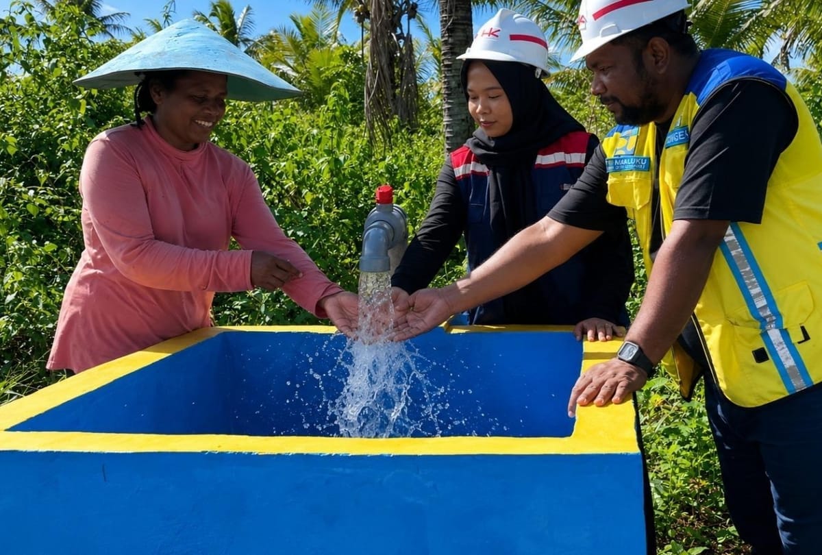 JIAT di Pulau Yamdena Maluku  Petani Kini Bisa Panen 3 Kali Setahun