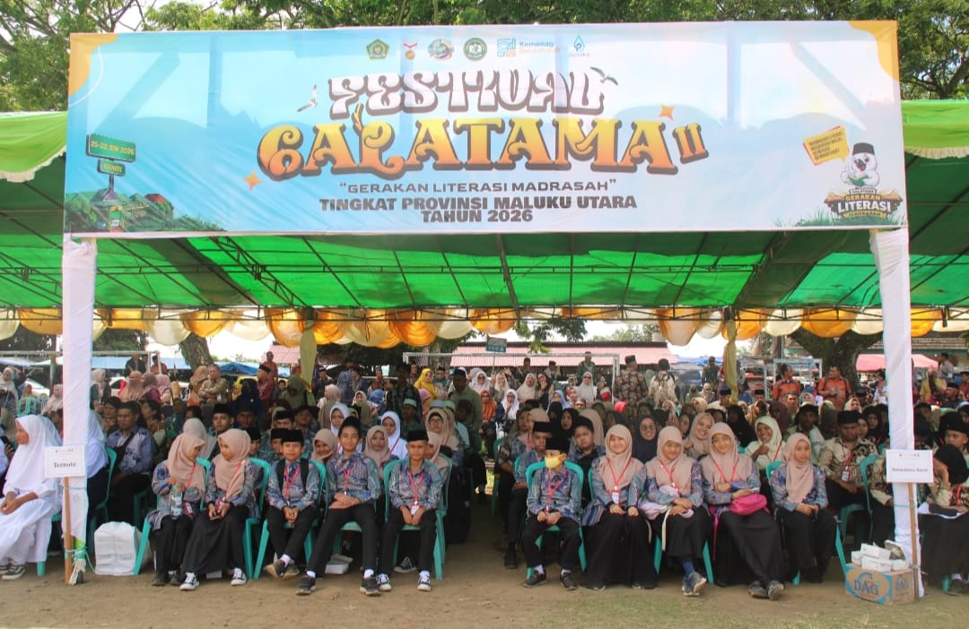 Kontingen Kota Ternate Optimis Raih Prestasi Pada Festival GALATAMA II Tahun 2026