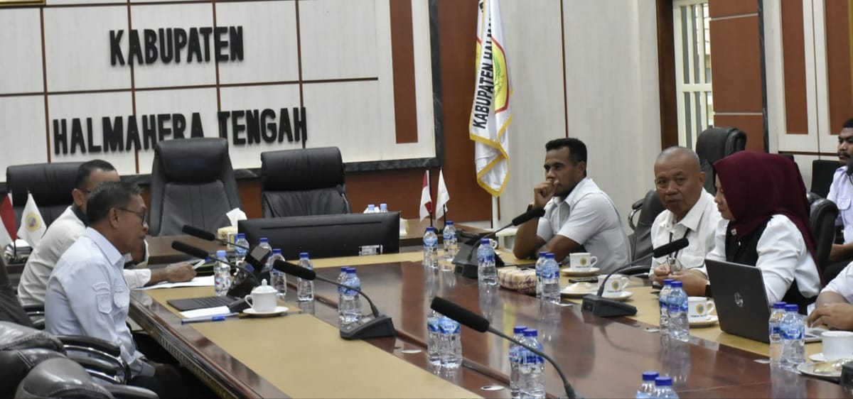 Perwakilan BKKBN Maluku Utara Audiensi dengan Pemkab Halmahera Tengah Sinergikan Program Prioritas Nasional