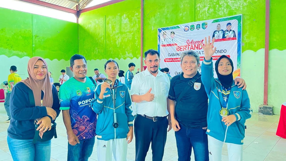 Sumbang Dua Medali Emas Taekwondo di POPDA XII 2026, ATDP Mulai Menuai Hasil