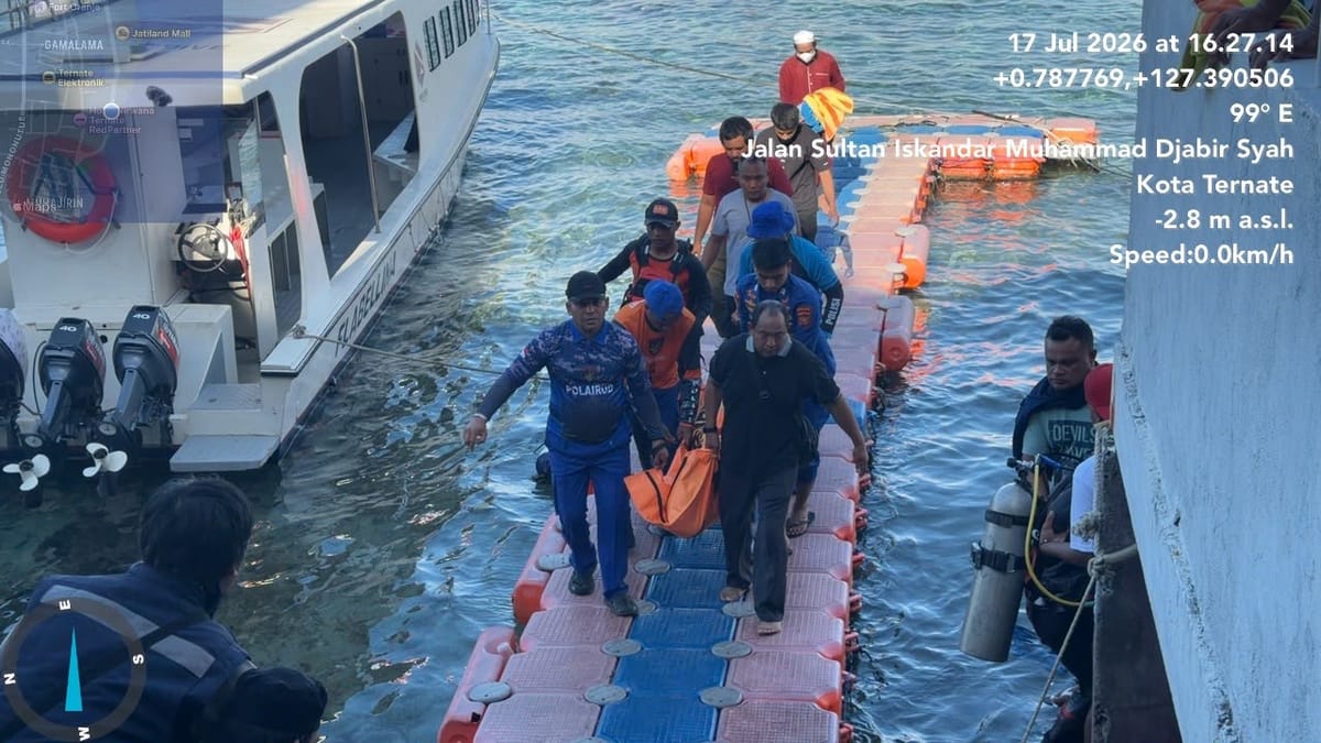 Pergi Memanah Ikan Tak Kunjung Kembali, Warga Ternate Ditemukan Meninggal Dunia
