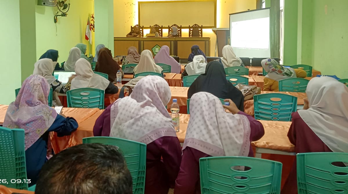 Tim Pusdatin Kwarnas Sosialisasi KTA Pramuka Nasional Pada Lingkungan Kemenag Kota Ternate