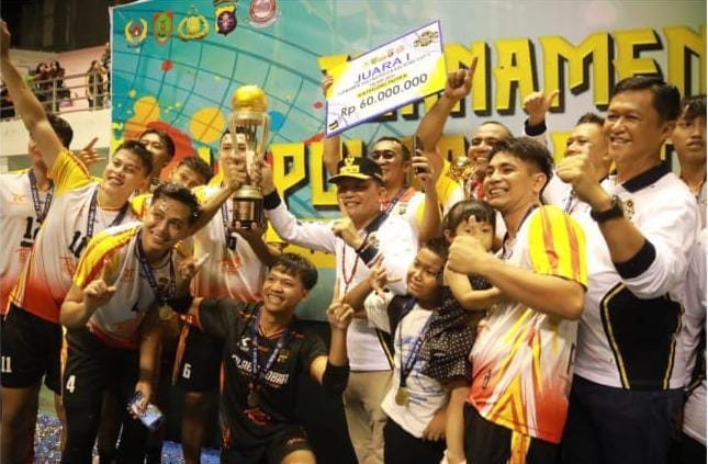 Kapolda Cup II Jadi Pesta Olahraga Rakyat, Kotawaringin Barat dan Barito Utara Raih Gelar Juara