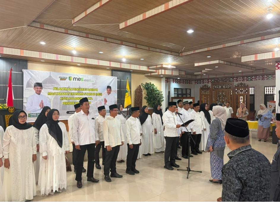 Saat Ekonomi Umat Menjadi Harapan, MES Palangka Raya Resmi Mengemban Amanah Baru