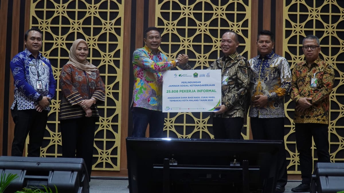 DBHCHT Diputar untuk Warga, Pemkot Malang Prioritaskan Jaminan Kesehatan dan Perlindungan Pekerja