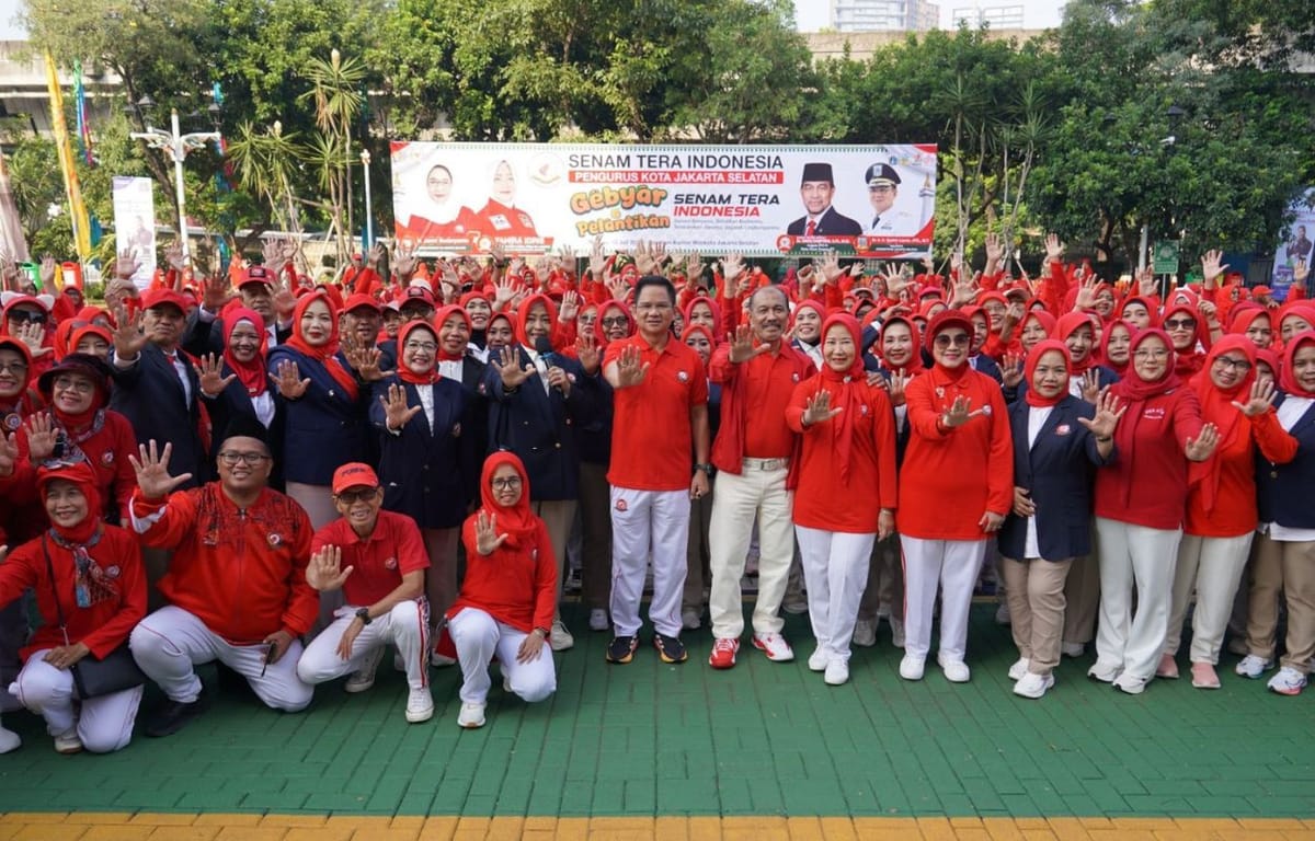 Senam Tera Indonesia Jaksel Perluas Gerakan Hidup Sehat hingga Tingkat Kelurahan