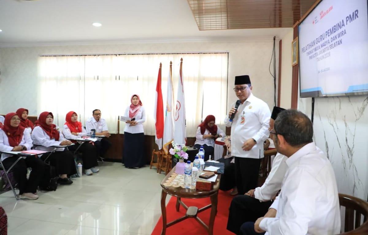 Wakil Wali Kota Jaksel Dorong Guru Pembina PMR Cetak Generasi Tangguh dan Peduli Kemanusiaan