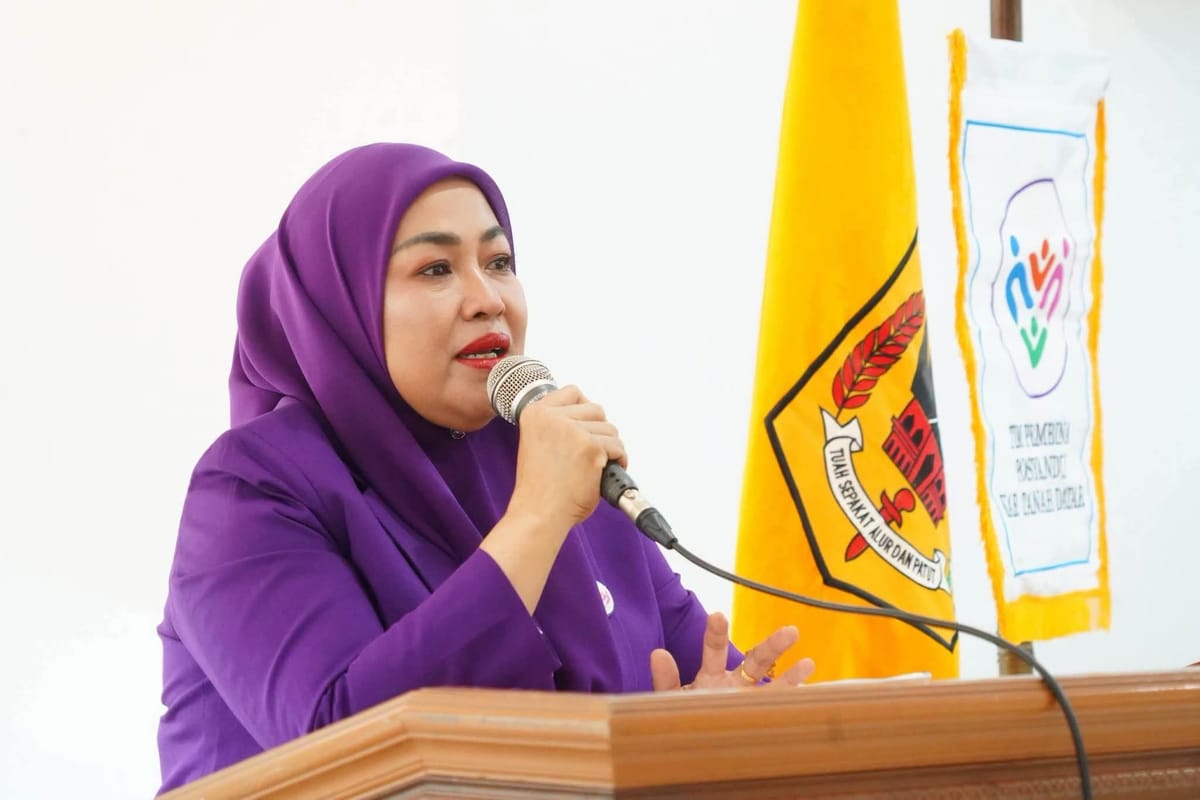 Posyandu Tak Lagi Sekadar Timbang Balita, Ketua TP Posyandu Tanah Datar Ajak Semua Stakeholder ‘Melek Posyandu’