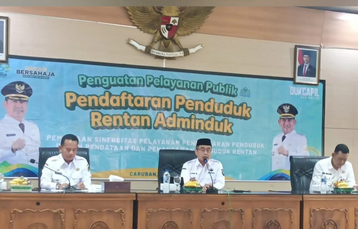 Bupati Madiun :  Seluruh Warga Harus Ber-KTP, Termasuk ODGJ Sekalipun