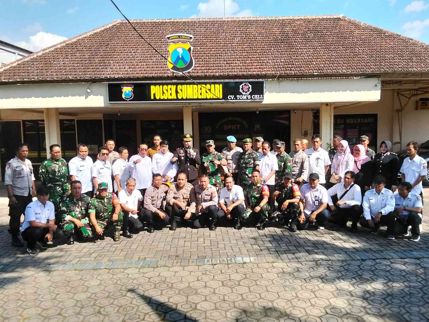 HUT ke-80 Bhayangkara, Polsek Sumbersari Tegaskan Sinergi TNI-Polri dan Pemerintah Harus Tetap Kokoh