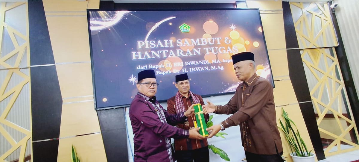 Pisah Sambut dan Hantar Tugas Kepala Kemenag Kota Bukittinggi
