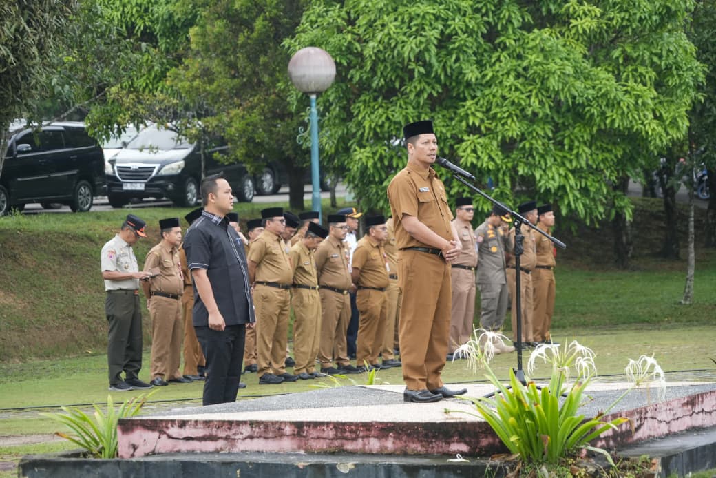Plt Bupati Kuansing Ajak ASN Jaga Kondusivitas dan Tingkatkan Pelayanan Kepada Masyarakat