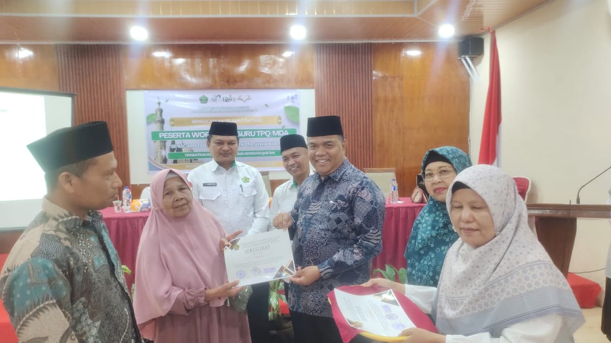 Hadang Dekadensi Moral, Kemenag Sawahlunto Perkuat Kompetensi Guru Al-Qur'an dan Hidupkan Pendidikan Pasca Khatam