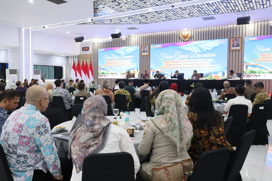 ATR/BPN Gandeng Komisi II DPR Matangkan RUU Administrasi Pertanahan, Bidik Solusi Tumpang Tindih Lahan
